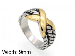 HY Jewelry Wholesale Stainless Steel 316L Popular Rings-HY0041R0098