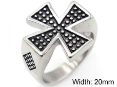 HY Jewelry Wholesale Stainless Steel 316L Religion Rings-HY0019R0023