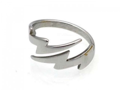 HY Jewelry Wholesale Stainless Steel 316L Hollow Rings-HY0041R0012