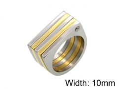 HY Jewelry Wholesale Stainless Steel 316L Popular Rings-HY0041R0101