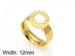 HY Jewelry Wholesale Stainless Steel 316L Popular Rings-HY0041R0103