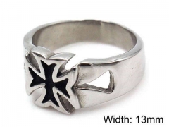 HY Jewelry Wholesale Stainless Steel 316L Religion Rings-HY0019R0154