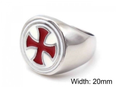 HY Jewelry Wholesale Stainless Steel 316L Religion Rings-HY0019R0126
