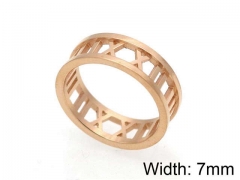 HY Jewelry Wholesale Stainless Steel 316L Hollow Rings-HY0041R0038