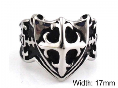 HY Jewelry Wholesale Stainless Steel 316L Religion Rings-HY0019R0008
