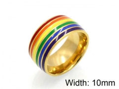 HY Jewelry Wholesale Stainless Steel 316L Popular Rings-HY0041R0096