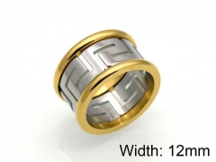 HY Jewelry Wholesale Stainless Steel 316L Hollow Rings-HY0041R0094