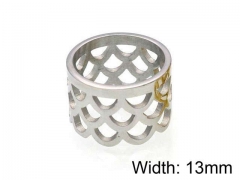 HY Jewelry Wholesale Stainless Steel 316L Hollow Rings-HY0041R0034