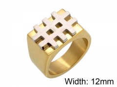 HY Jewelry Wholesale Stainless Steel 316L Popular Rings-HY0041R0137