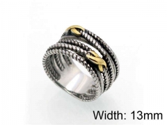 HY Jewelry Wholesale Stainless Steel 316L Popular Rings-HY0041R0049