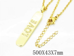 HY Wholesale Popular CZ Necklaces-HY54N0286HEE