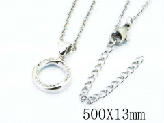HY Wholesale Popular CZ Necklaces-HY54N0271ME