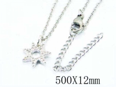 HY Wholesale Popular CZ Necklaces-HY54N0251MD