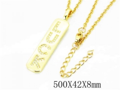 HY Wholesale Popular CZ Necklaces-HY54N0285HQQ