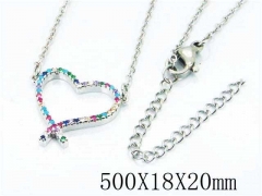 HY Wholesale Popular CZ Necklaces-HY54N0243NQ