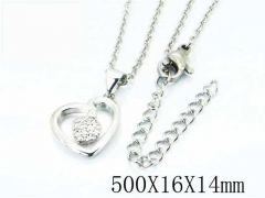 HY Wholesale Popular CZ Necklaces-HY54N0259MX