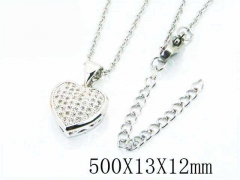 HY Wholesale Popular CZ Necklaces-HY54N0245NL