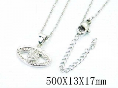 HY Wholesale Popular CZ Necklaces-HY54N0277ML