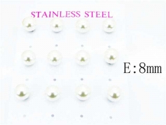 HY Stainless Steel 316L Small Crystal Stud-HY59E0549NV