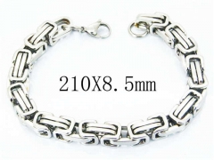 HY Stainless Steel 316L Bracelets (Byzantine)-HY70B0532NQ