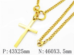 HY Wholesale Stainless Steel 316L Necklaces (Religion Style)-HY40N0976HLW