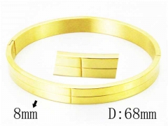 HY Wholesale Stainless Steel 316L Bangle-HY42B0130HJQ