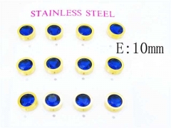 HY Stainless Steel 316L Small Crystal Stud-HY59E0546IHT