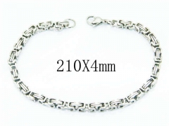 HY Stainless Steel 316L Bracelets (Byzantine)-HY70B0538LD