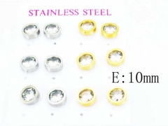 HY Stainless Steel 316L Small Crystal Stud-HY59E0538HPL