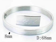 HY Wholesale Stainless Steel 316L Bangle-HY42B0144ML