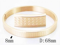 HY Wholesale Stainless Steel 316L Bangle-HY42B0136HWW