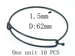 HY Stainless Steel 316L Bangle (Steel Wire)-HY70B0582J5