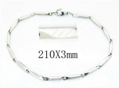 HY Stainless Steel 316L Bracelets (Lady Popular)-HY70B0568I5