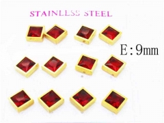 HY Stainless Steel 316L Small Crystal Stud-HY59E0559IHE