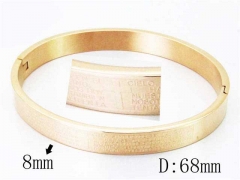 HY Wholesale Stainless Steel 316L Bangle-HY42B0149HSS