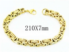HY Stainless Steel 316L Bracelets (Byzantine)-HY70B0535OL