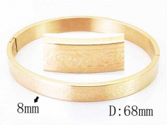HY Wholesale Stainless Steel 316L Bangle-HY42B0143HBB