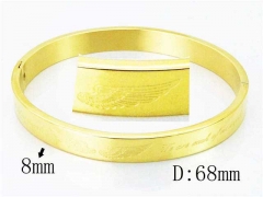 HY Wholesale Stainless Steel 316L Bangle-HY42B0145OL