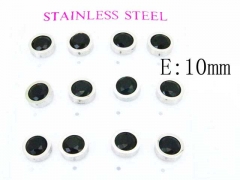 HY Stainless Steel 316L Small Crystal Stud-HY59E0539HOX