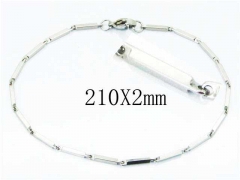 HY Stainless Steel 316L Bracelets (Lady Popular)-HY70B0544I5