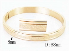 HY Wholesale Stainless Steel 316L Bangle-HY42B0124HLL