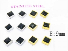 HY Stainless Steel 316L Small Crystal Stud-HY59E0557HPL