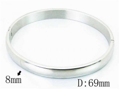HY Wholesale Stainless Steel 316L Bangle-HY42B0125ML