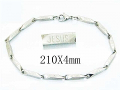 HY Stainless Steel 316L Bracelets (Lady Popular)-HY70B0560I5