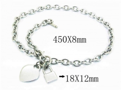 HY Wholesale Stainless Steel 316L Necklaces-HY40N0970HMV