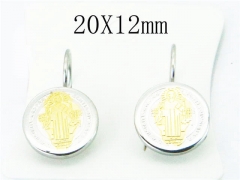 HY Stainless Steel 316L Drops Earrings-HY12E0114LE