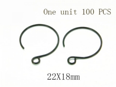 HY Stainless Steel 316L Earrings Fitting-HY70A1313KLD