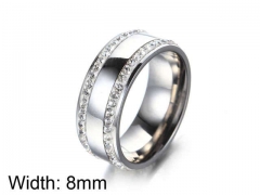 HY Jewelry Wholesale Stainless Steel 316L Popular Rings-HY0043R288
