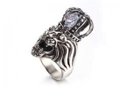 HY Wholesale Jewelry Stainless Steel 316L Animal Rings-HY0043R199