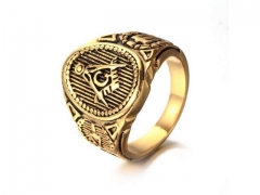 HY Jewelry Wholesale Stainless Steel 316L Religion Rings-HY0043R013
